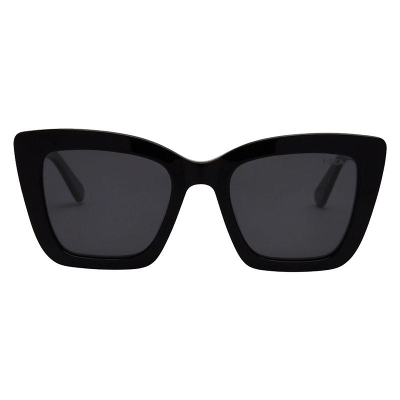 I-SEA Harper Black/ Smoke Polarized Lens - Front