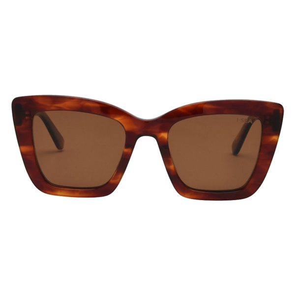 I-SEA Harper Amber/ Brown Polarized Lens - Front