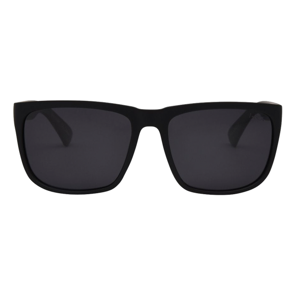 I-SEA Wyatt Black/ Smoke Polarized Lens - Front