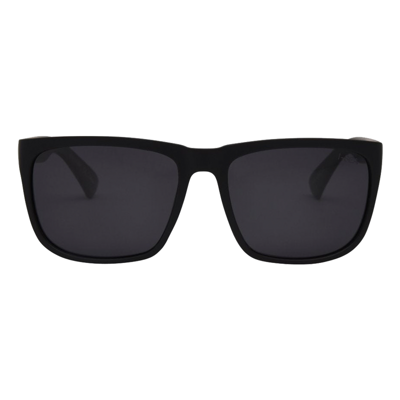 I-SEA Wyatt Black/ Smoke Polarized Lens - Front