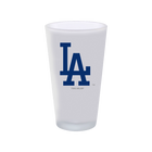 LA Dodgers 16oz Frosted White Pint 