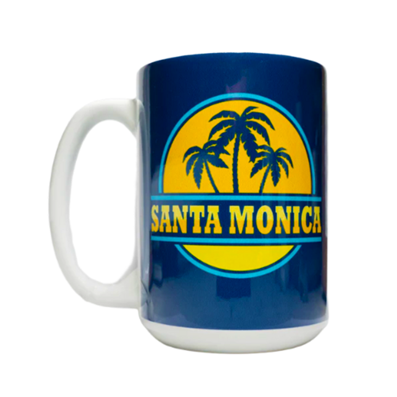 Santa Monica Palms Logo Mug