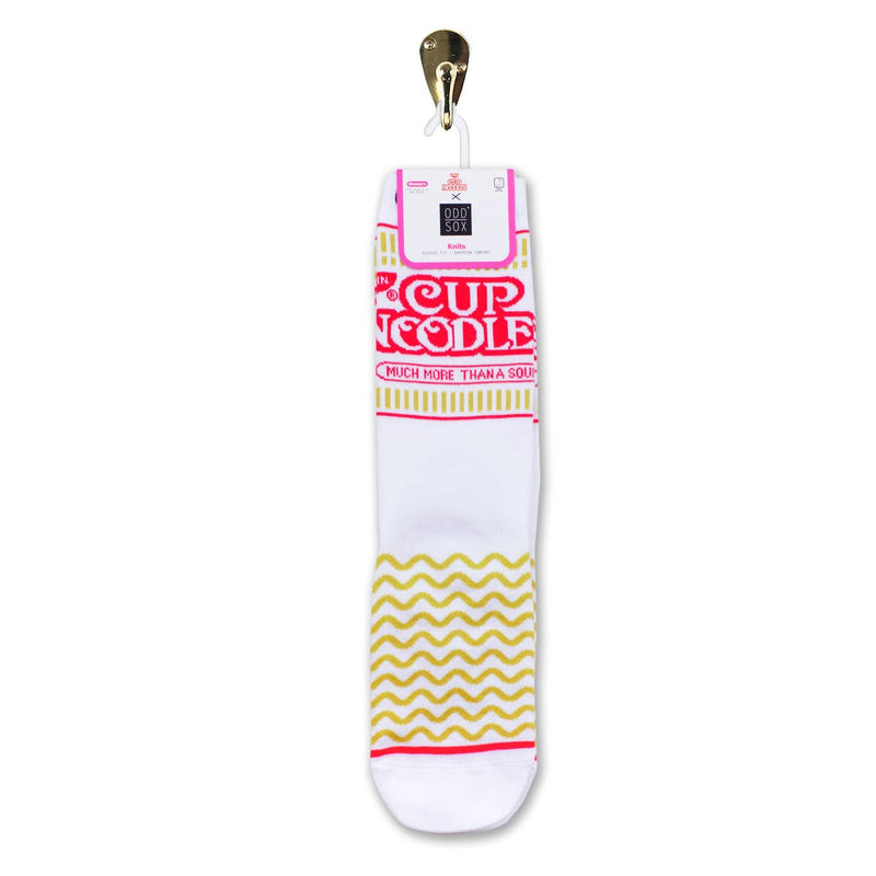 Odd Sox Cup Noodles Women's Knit Socks (Packaging)