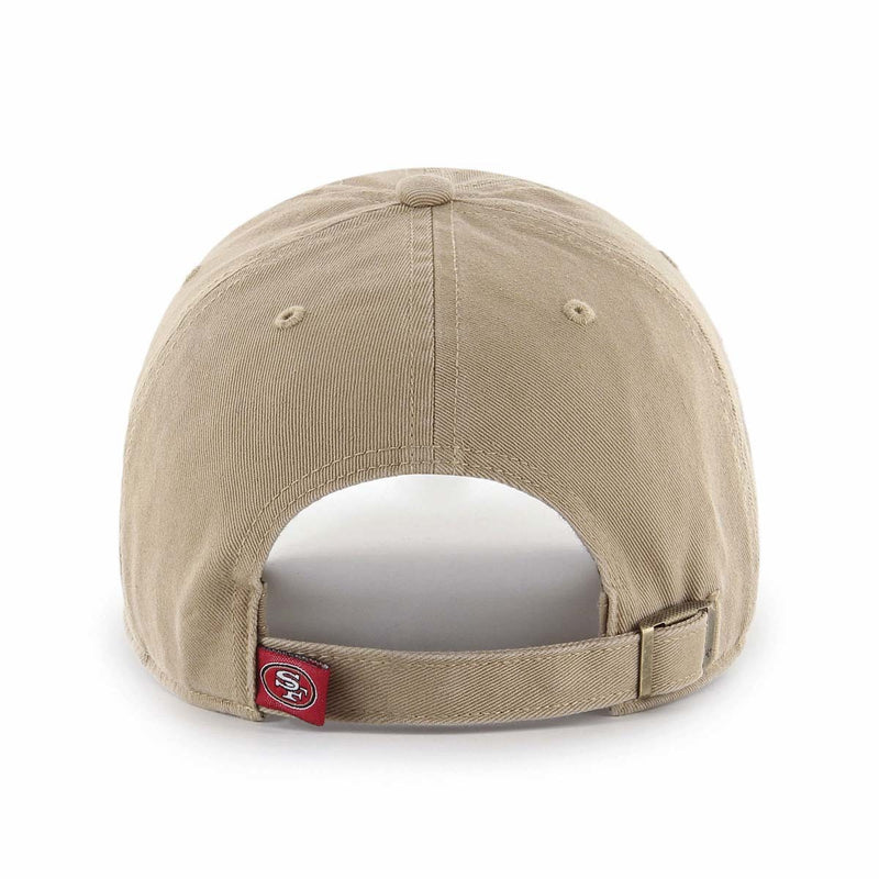47 Brand - San Francisco 49ers Khaki '47 Clean Up Back