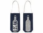 Los Angeles Single Wine Totes: Denim