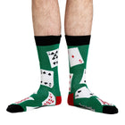 Men's Cards Socks: Shoe Size 7-12