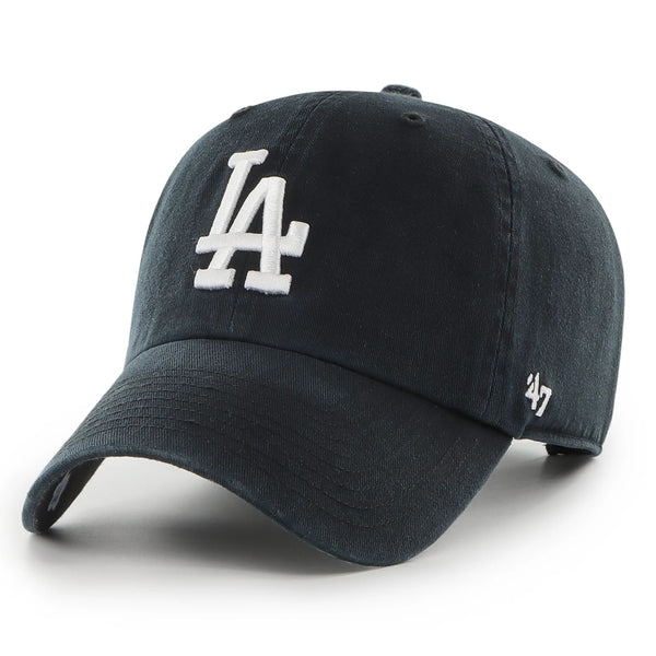 47 Brand - LA Dodgers Black Dark Tropic '47 Clean Up Front