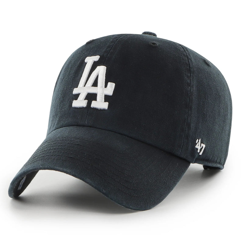 47 Brand - LA Dodgers Black Dark Tropic '47 Clean Up Front