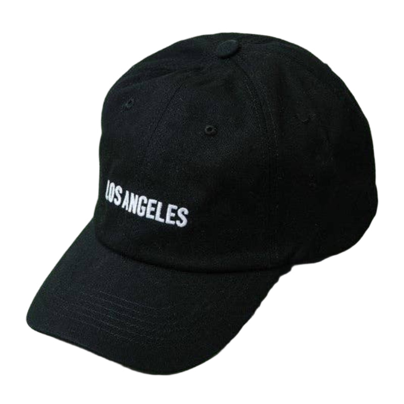 Los Angeles New York Baseball Cap - LA Black