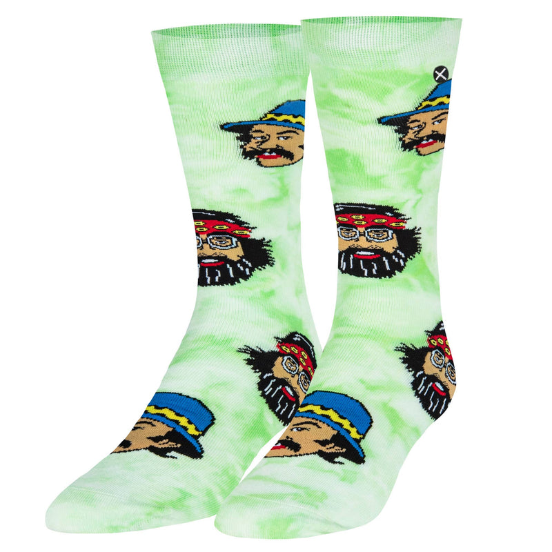 Odd Sox Cheech & Chong Tie Dyed - Mens Crew Straight