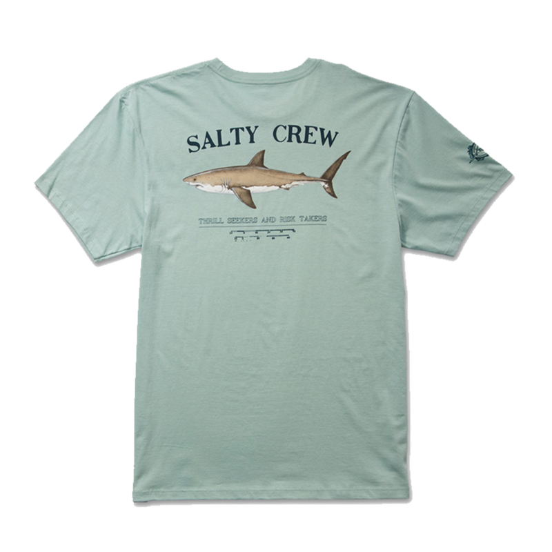 Salty Crew Bruce Mackerel Short Sleeve Premium Tee Backl