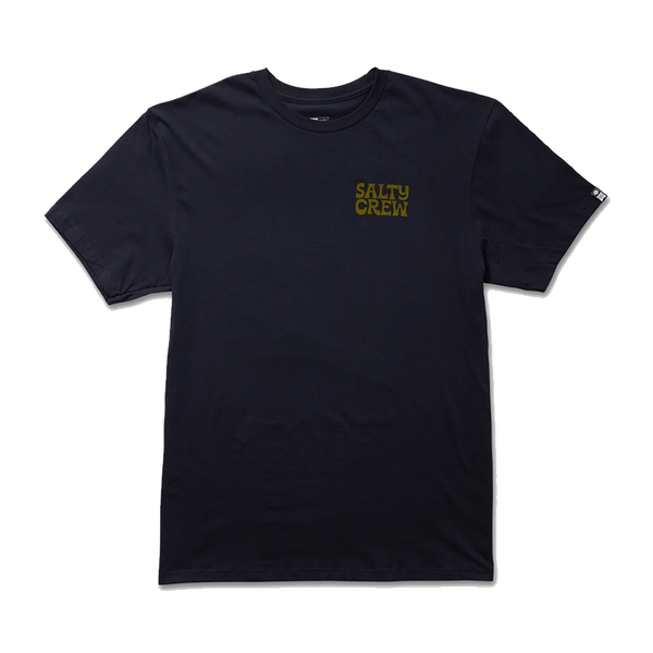 Salty Crew Legs Navy S/S Premium Tee Front