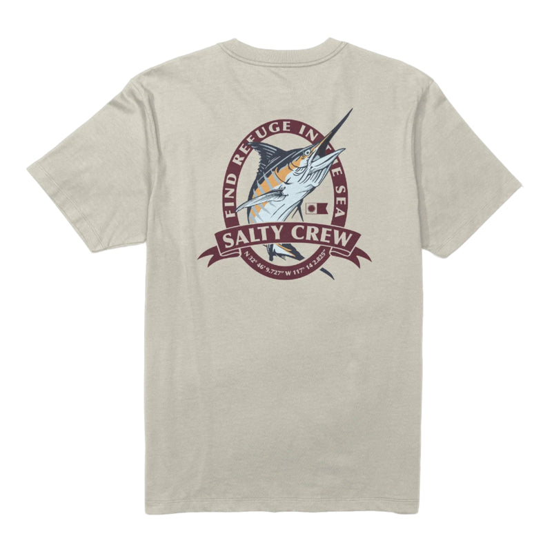 Salty Crew Bill Club Tee - Bone (Back)