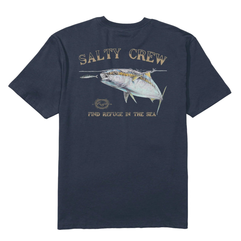 Salty Crew Surface Classic Tee - Navy (Back)