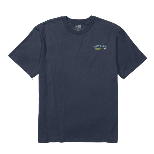 Salty Crew Lure Gear Classic Tee - Navy (Front)