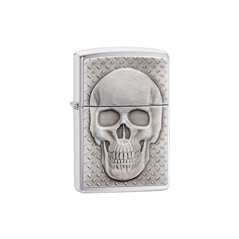 Zippo Lighter 200 Skull With Brain Surprise