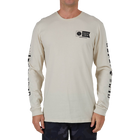 Salty Crew Alpha Premium Long Sleeve Tee - Bone Front View