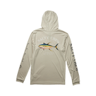 Salty Crew Ahi Mount Natural Hood Sunshirt Back