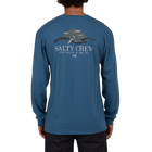Salty Crew Soarin Slate Long Sleeve Premium Tee back