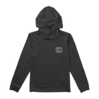 Salty Crew Capitals Boys Sunshirt Hoodie Charcoal (Front)