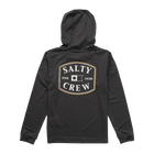 Salty Crew Capitals Boys Sunshirt Hoodie Charcoal (Back)
