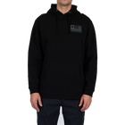 Salty Crew Freedom Flag Black Hood Fleece Front