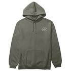 Santa Monica Lurking Fleece Hoodie - Dusty Olive (front)