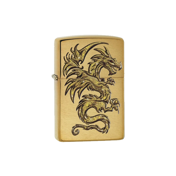 Zippo Lighter 204B Dragon Design