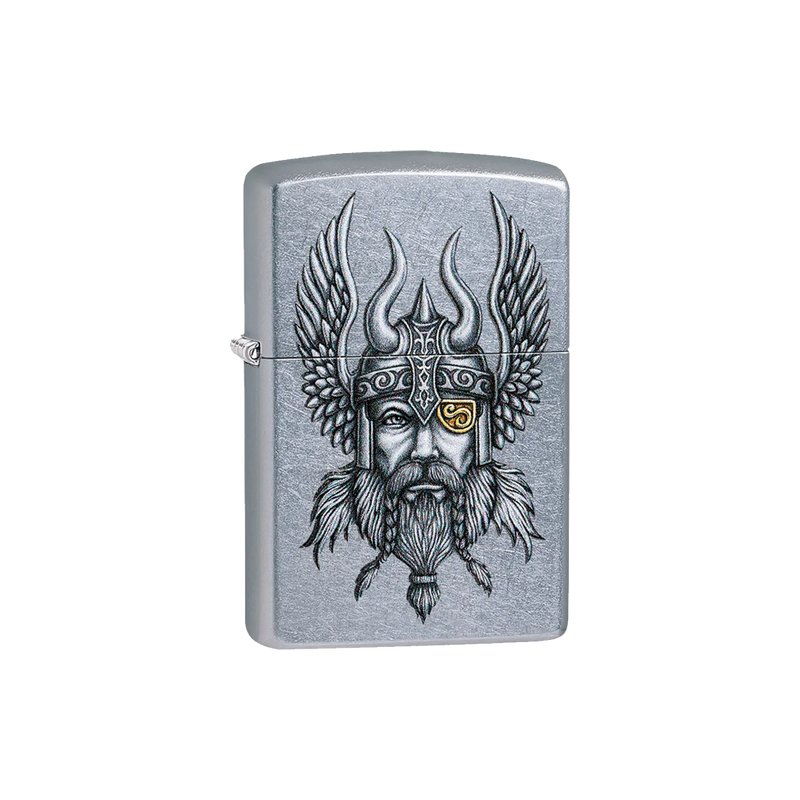 Zippo Lighter 207 Viking Warrior Design