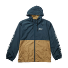 Salty Crew Surface Navy/Straw Windbreaker Jacket Front