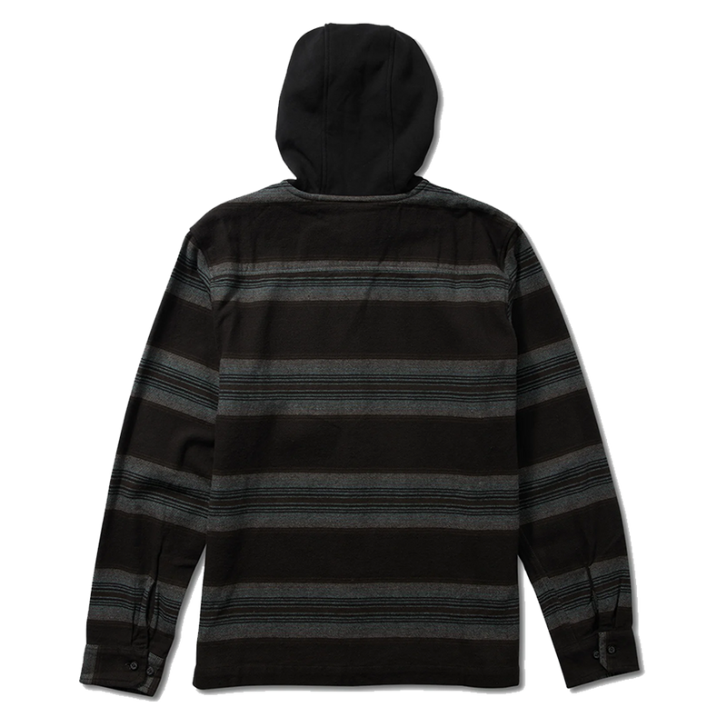 Salty Crew Outback Coal Hood Flannel Back