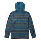 Salty Crew Outback Steel Blue Hood Flannel Back