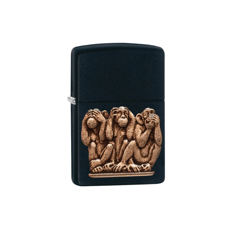 Zippo Lighter 218 Three Monkeys