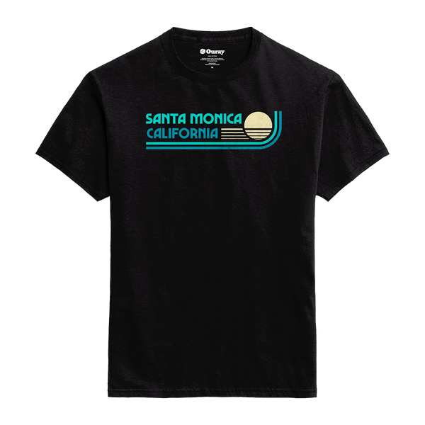 Santa Monica Shore Camper Ouray S/S Tee - Black