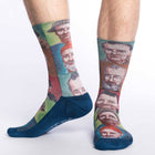 Men's Bill Murray Socks: Shoe Size 8-13