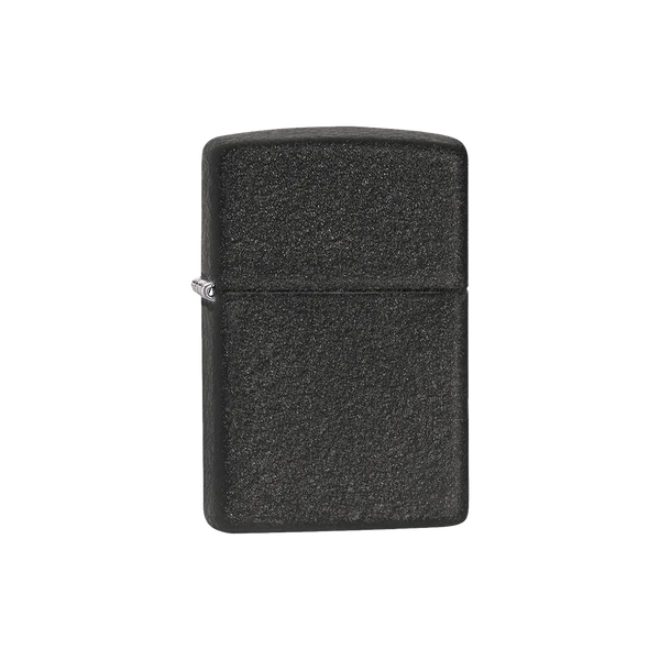 Zippo Lighter 218 Reg Black Crackle