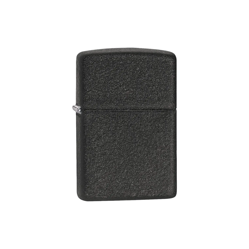 Zippo Lighter 218 Reg Black Crackle