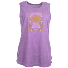 Santa Monica Mystic Sun Muscle Tank - Lilac Heather