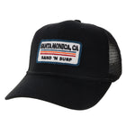 Santa Monica Sound Side Soft Mesh Cap - Black