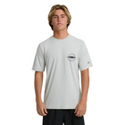 Billabong Hollow Diamond Loose Fit Short Sleeve Surf Tee - Silver Front
