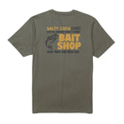 Salty Crew Bait Shop Tee - Dusty Olive (Back)