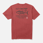 Salty Crew  Ichiban Tee - Washed Red (Back)