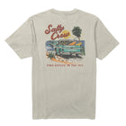 Salty Crew  Truck Bed Crew Tee - Bone (Back)