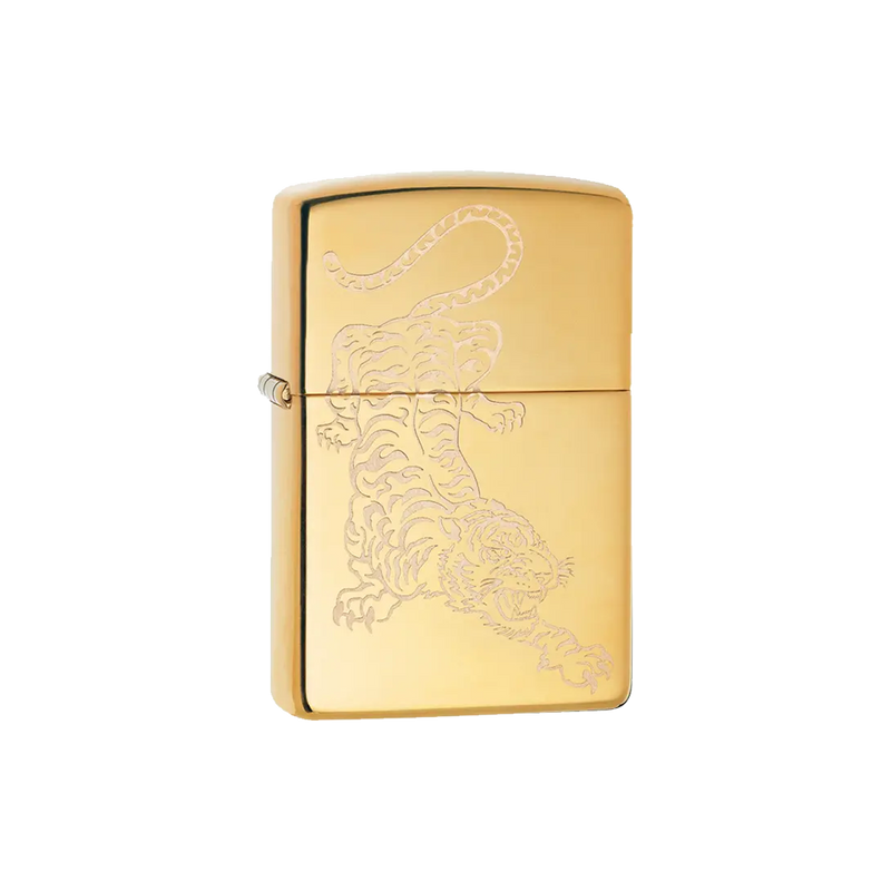 Zippo Lighter 254B Tattoo Tiger Design