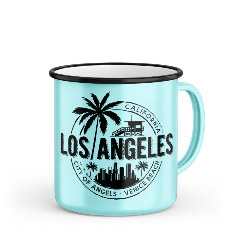 Kitchen Chic LA Retro Mug Small Stamp