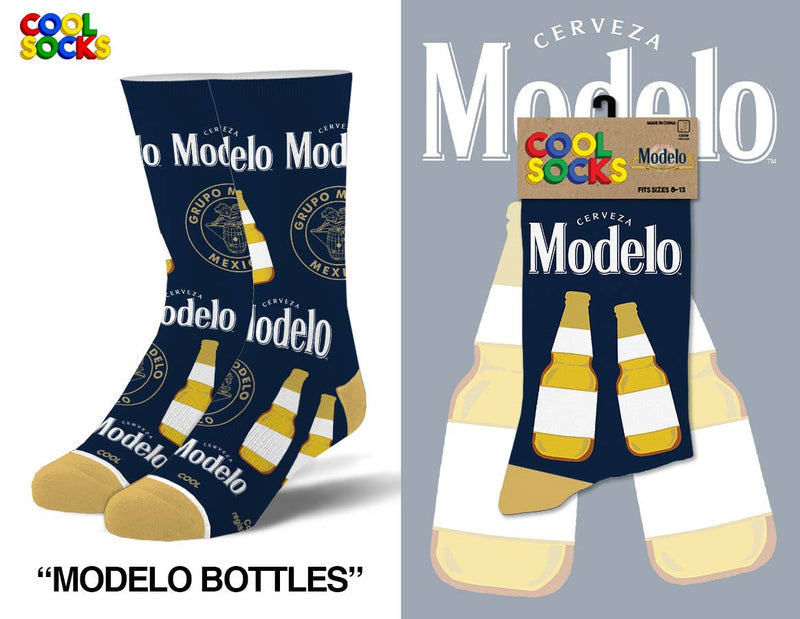 Men's Crew Folded - Modelo Bottles