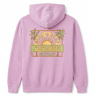 Santa Monica Dhilleirn Palms / Sun V2 Fleece - Pink Lemon