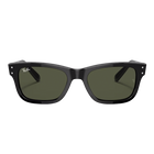 Ray-Ban Burbank Polished Black + Classic Green