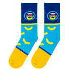 Crazy Socks Men's Crew Folded - Macaroni & Cheese