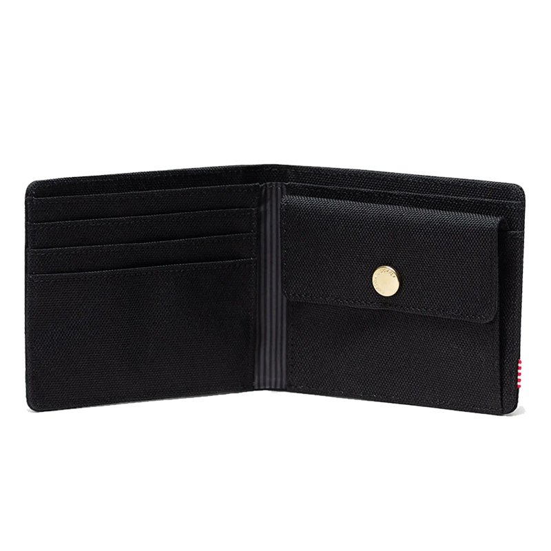 Herschel Roy Wallet Coin Black Back